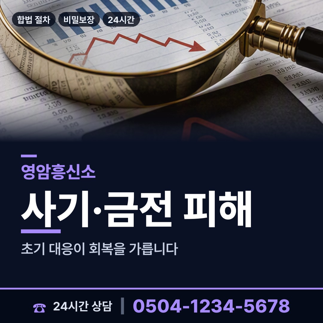 영암 삼호읍서부출장소 합법흥신소 상담 안내